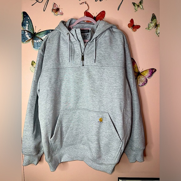 Carhartt Other - Carhartt Men's Rain Defender Loose Fit Heavyweight Quarter-Zip Sweatshirt